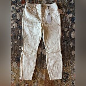 Skinnygirl Off-White Skinny Jeans